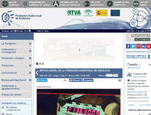 Tablet Screenshot of fundacionava.org